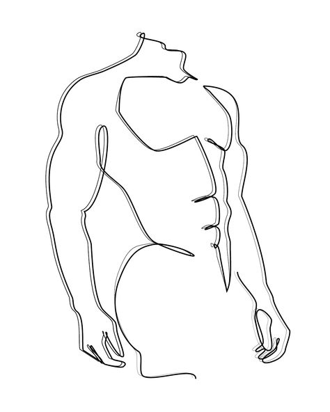 Man Sillouhette Drawing, Line Art Drawings Men, Men Body Line Art, Male Silouhette Drawing, Male Line Art Drawings, Man Body Line Art, Male Silhouette Drawing, Line Art Drawings Man, Line Art For Men