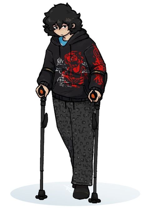 Pjo Characters, Percy Jackson Head Canon, People Drawing, Percy Jackson Fan Art, Percy Jackson Art, Percy Jackson Books, Percy Jackson Funny, Uncle Rick, Crutches