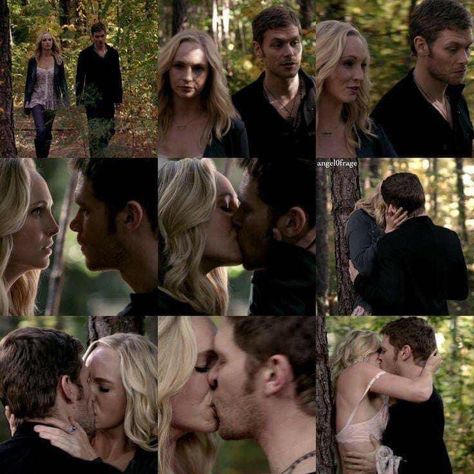 Tvd Caroline And Klaus, Klaus X Caroline, Vampire Diaries Caroline And Klaus, Klaus And Caroline Kiss, Klaus Mikaelson And Caroline, Caroline And Klaus, Tvd Ships, Vampire Diaries Rebekah, Klaus Caroline