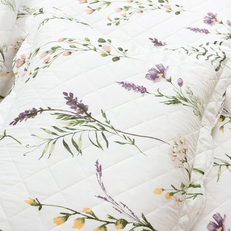 Purple Floral Bedding, California King Bedding Sets, California King Quilts, King Quilt Sets, Lush Decor, Decor Steals, Watercolor Floral Pattern, Shared Bedroom, Floral Bedding