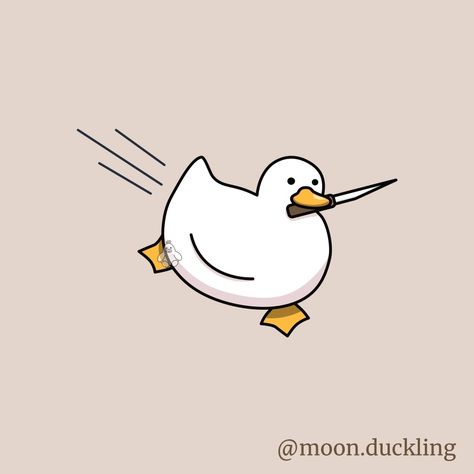 Funny meme art vector illustration duck knife print pin shop small business design sticker Duck Holding Knife Cartoon, Cute Animals With Knives Drawings, Goose With Knife Drawing, Duck With Knife Tattoo, Duck With Knife Drawing, Cute Duck Drawings, Animals With Knives, Duck Holding Knife, Duck Outline