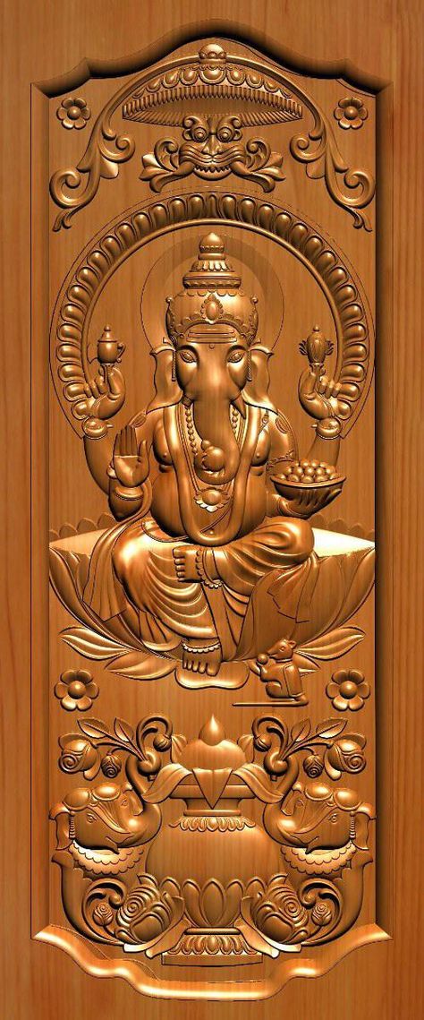 God Doors Design, Vinayagar Main Door Design, Ganesh Door Design, Single Main Door Design Indian, Main Double Door Design Wood Indian, Latest Indian Main Door Designs, Indian Main Door Designs, Single Main Door Designs, Latest Door Designs