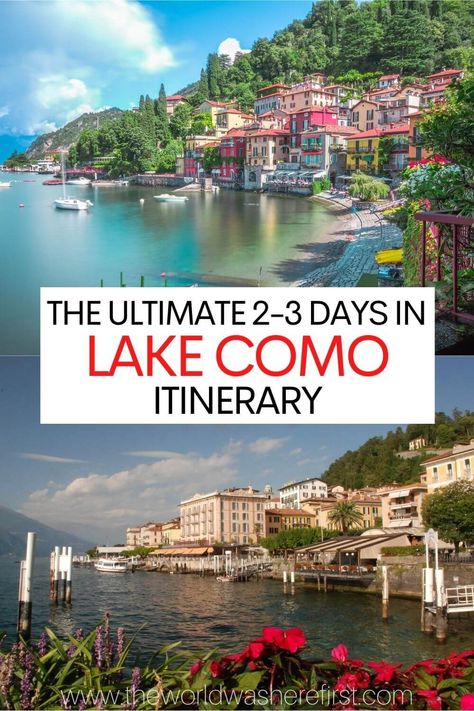 Lake Como Itinerary, Italy Trip Planning, Florence Italy Travel, Comer See, Italian Lakes, Italy Itinerary, Lake Como Italy, Italy Summer, Explore Italy