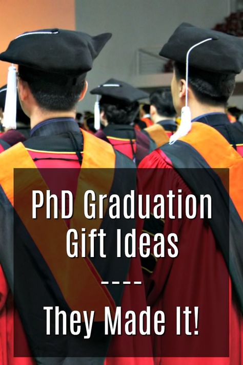 PhD Graduation Gift Ideas | Doctoral Graduate Gifts | What to buy my wife for her PhD Graduation | What to get my husband for his PhD graduation | How to celebrate finishing a post-graduate degree | College Graduate | University Graduation Graduate University, Masters Graduation Gift, University Graduation Gifts, Masters Degree Graduation, Graduate Gifts, Degree Gift, Masters Graduation, Phd Gifts, Phd Graduation Gifts