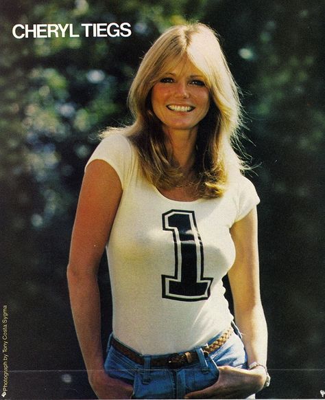 Cheryl Tiegs Cheryl Teigs, Photos From The 70s, Cheryl Tiegs, Cheryl Ladd, Lynda Carter, Jamie Lee Curtis, Farrah Fawcett, Raquel Welch, Up Girl