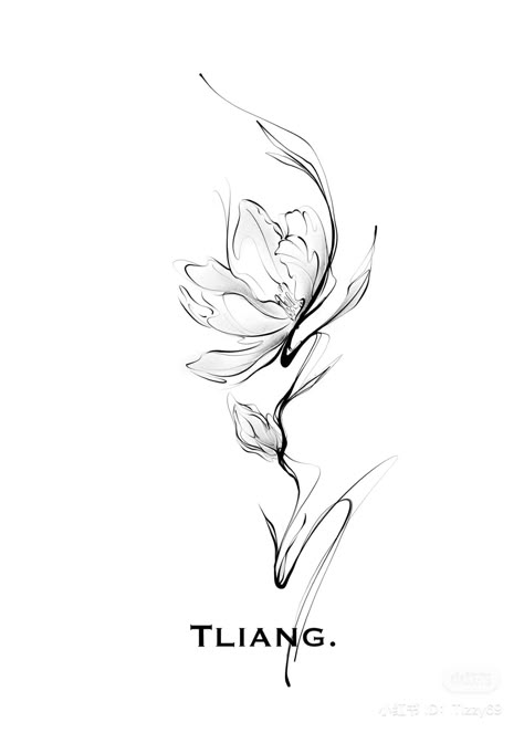 Minimal Tattoo Forearm, Abstract Lotus Flower Tattoo, Abstract Tattoo Flower, Linework Flower Tattoo, Abstract Floral Tattoo, Aum Tattoo, Abstract Flower Tattoos, Floral Line Drawing, Orchid Drawing