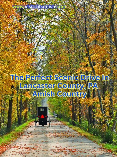 The Perfect Scenic Drive In Lancaster County, PA Amish Country Sight And Sound Theater Lancaster Pa, Amish Country Pa, Amish Country Pennsylvania, Amish Farm, Lancaster County Pa, Old Windmills, Lancaster Pennsylvania, Lancaster County, Scenic Byway