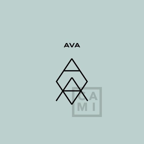 Ava name logo perfect for TikTok, YouTube, Instagram, Twitch, or any other social media platform. Create your own custom logo with this digital download. #avanamelogo #tiktoklogo . #Sister_Tattoos #Logos #Ava_Tattoo #Ava_Name Ava Name, Custom Car Stickers, Custom Wall Stickers, Logo Design Process, Abstract Words, Custom Vinyl Decal, Custom Vinyl Stickers, Business Stickers, Letter Logo Design