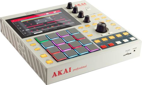 Akai Limited Edition MPC One Retro Edition Music Production Workstation Mpc One, Music Workstation, Harley Benton, Computer Support, Modern Music, Music Production, Sd Card, Retro Design, Dance Music