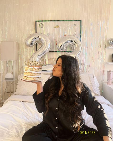 birthday cake, pajamas photoshoot, silk pjs, black silk pjs, black pajamas, birthday photos, 23 years old, 23 years old photoshoot, picture ideas, cake ideas, bday cake ideas, birthday cake ideas, birthday photos, birthday inspo, pictures to take, on your birthday, birthday inspiration, happy birthday, twenty three photoshoot, bday pics, bday shoot, at home shoot, slumber party vibes, slumber party theme 23 Year Old Birthday Photoshoot, Pj Birthday Party For Adults, Bday Cake Ideas, Pajama Photoshoot, Birthday Cake Photoshoot, Slumber Party Theme, Pajamas Photoshoot, 23 Photoshoot, 23 Cake