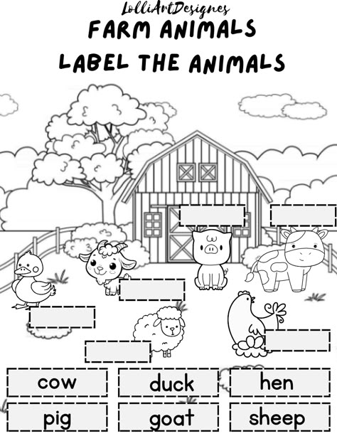 Farms Animals Preschool, Farm Animals Worksheets Preschool, Animal Worksheets Preschool, Farm Animals Worksheets For Kids, Farm Animal Worksheet, Animal Worksheets For Kids, Animals Worksheets For Kids, Farm Animals Worksheet, Farm Worksheet