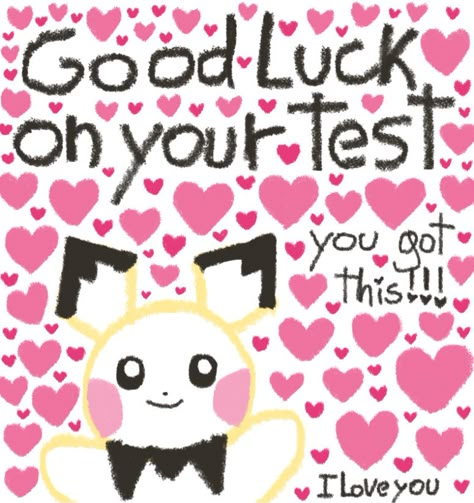 Cute Funny Doodles Love, Good Luck Cute Message, Cute Images For Boyfriend, Good Luck Doodle, Good Luck My Love, Cute Drawings For Her, Cute Memes For Her, Good Luck Cute, Cute Good Luck