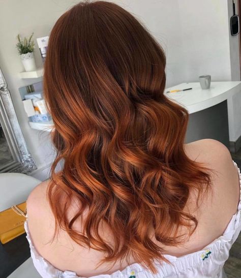 The Rust Hair Color Trend Is the Prettiest Shade of Red for Winter Rust Hair Color, Rust Hair, Bella Hadid Hair, Reddish Hair, Pretty Red Hair, Red Hair Trends, Hair Tint, Copper Hair Color, Shade Of Red