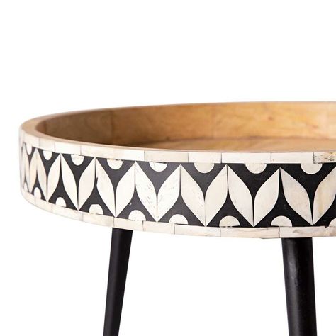 Bone Inlay Coffee Table, Inlay Side Table, Inlay Coffee Table, Bone Inlay Side Table, Round Wood Side Table, Mango Wood Coffee Table, Round Wood Coffee Table, Minimalist Kitchen Design, Tray Styling