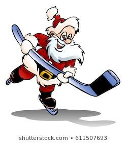 Hockey Santa, Christmas Hockey, Hockey Christmas, Santa Svg, Christmas Cookies Decorated, Free Cut Files, Holiday Paper, Cricut Free, Funny Svg