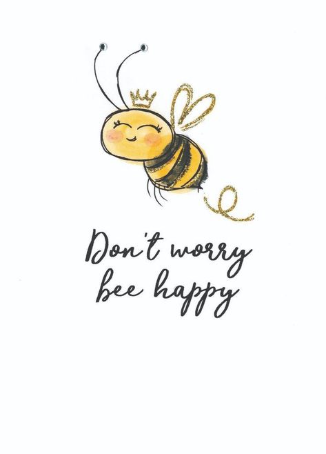 Bee Quotes, Bee Drawing, Bee Pictures, Bee Tattoo, Bee Cards, Bee Crafts, Bee Decor, Bee Art, Belated Birthday