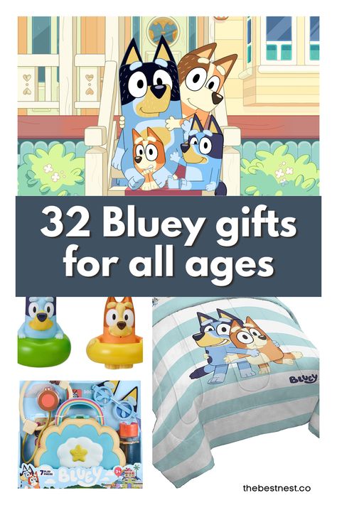 I’ve gathered the ultimate collection of Bluey gifts that every fan would LOVE to have. With Bluey gaining more and more popularity lately you will notice more items popping up but also disappearing fast! If you are hoping to get some of these hot ticketed items you better act fast before they sell out, FOR REAL LIFE! Bluey Gifts For Kids, Bluey Gift Ideas, Bluey Toys, Kids Christmas Coloring Pages, Bluey And Bingo, Birthday Basket, Themed Gift Baskets, Holiday Presents, Easter Cakes