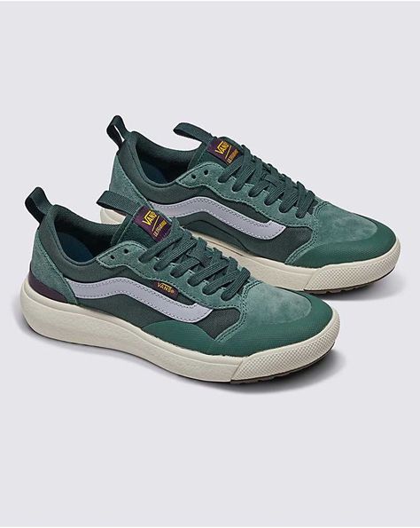 Vans MTE UltraRange EXO SE Shoes (Green) - 4.0 Boys/5.5 Women Womens Vans Shoes, Vans Ultra Range, Velcro Vans, Snickers Shoes, Vans Design, Exo Skeleton, Capsule Wardrobe Shoes, Snicker Shoes, Comfortable Women's Shoes