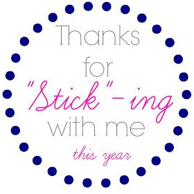 Teacher Appreciation GIft: Thanks for "Stick"-ing With Me | Occasionally Crafty: Teacher Appreciation GIft: Thanks for "Stick"-ing With Me Teacher Gifts Thanksgiving, Thanks For Sticking With Me, Advertise Here, Appreciation Printable, Frugal Mom, Thank You Teacher Gifts, Free Teacher, Teacher Appreciation Gift, Glue Sticks