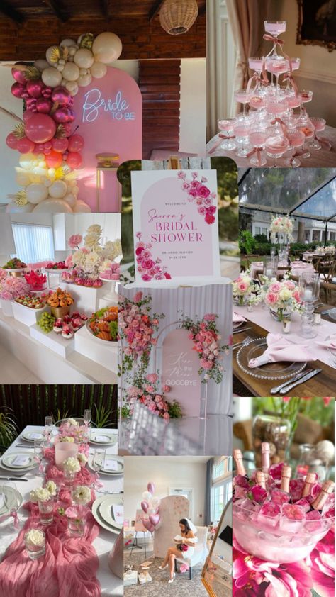 Blushing Bride Bridal Shower Ideas, Bridal Shower In February, Pink Flower Bridal Shower Theme, Bridal Shower Themes Pink, Bridal Shower Theme Ideas Summer, Love Is Blooming Bridal Shower Theme, Flower Bridal Shower Theme, Summer Bridal Shower Themes, Love Is In Full Bloom