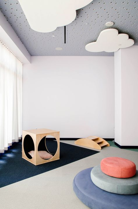 Kindergarten Interior, Daycare Design, Kids Cafe, Kindergarten Design, Sophisticated Decor, Childcare Center, Kids Area, Custom Sofa, Kids Interior