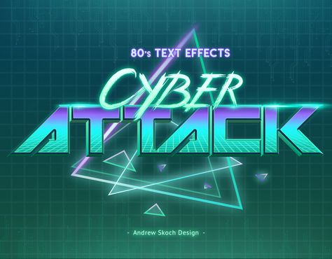 80s Retro Text Effects vol.2 #80s #80's #type #retro #80sfashion #80stype #texteffect #photoshop #typography #lettering #synthwave #vaporwave #retro #aesthetic #cyber Synthwave Typography, Vaporwave Typography, 80s Cyberpunk Aesthetic, 80s Entertainment, Cyberpunk Typography, 80s Illustration, Asl Words, Photoshop Typography, 1980s Aesthetic