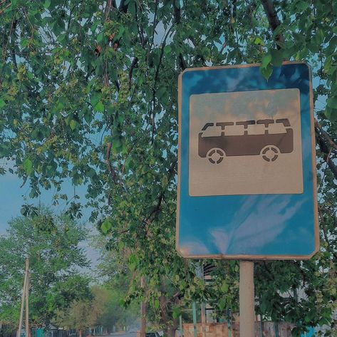 Aesthetic blue bus stop Bus Stop Aesthetic, Blue Bus, Aesthetic Blue, Bus Stop, Bradley Mountain, Lost, Blue