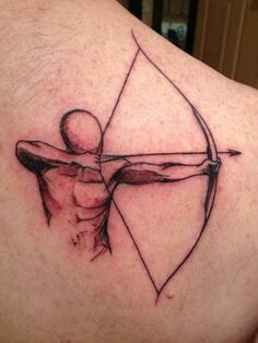 Odysseus with bow and arrow option Bow And Arrow Tattoos, Archery Tattoo, Mens Arrow Tattoo, Archer Tattoo, Voodoo Doll Tattoo, Tattoo Arrow, Bow Tattoo Designs, Hunter Tattoo, Sibling Tattoos