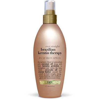 Ogx Brazilian Keratin, Ironing Hair, Brazilian Keratin Therapy, Ogx Hair Products, Italian Beauty Secrets, Cleopatra Beauty Secrets, Drugstore Hair Products, Celebrity Beauty Secrets, Korean Beauty Secrets