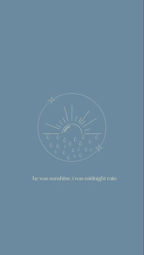 Sunshine After Rain Tattoo, Sunshine Midnight Rain Tattoo, He Was Sunshine I Was Midnight Rain Wallpaper, He Was Sunshine I Was Midnight Rain, Midnight Rain Tattoo, Taylor Swift Midnights Tattoo, Swiftie Tattoos, I Was Midnight Rain, Rain Tattoo