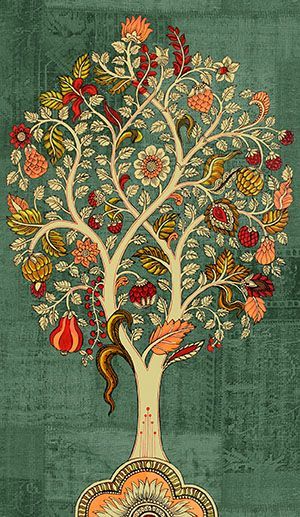 Kalamkari Painting Traditional, Indian Traditional Paintings, Gond Painting, Mughal Art Paintings, Kalamkari Painting, Kerala Mural Painting, Tree Of Life Art, Mandala Art Therapy, Pichwai Paintings