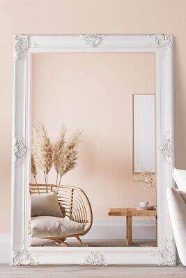 https://mirrorselect.com/ Here we have an extra large and very impressive ornate Antique style White mirror. Search mfixings for standard heavy duty fixings, swfixings for solid wall fixings, pmfixings for plasterboard fixings and lmfixings for lockable mirror fixings. Artsy Mirror, How To Fix A Mirror, Room Mirror Ideas, Extra Large Mirrors, White Wall Mirrors, Fireplace Mirror, White Mirror, Large Mirror, Beds For Sale