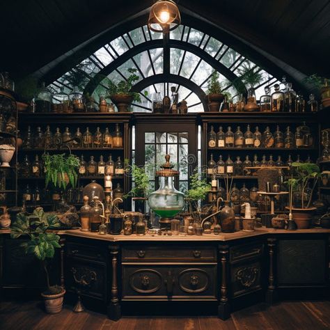 Apothecary aesthetic interior. generative ai stock photo Apothecary Aesthetic Kitchen, Apothecary Aesthetic, Apothecary Design, Structural Drawing, Aesthetic Interior, Apothecary, Kids House, Pantry, Vision Board