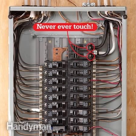 Adding a new circuit in a breaker panel can be a daunting and even dangerous job. We show you how to do it with step-by-step instructions. Electrician Knowledge, Electrical Tips, Circuit Breaker Box, Structured Wiring, Electrical Inspection, Basic Electrical Wiring, Electrical Breakers, Electric Panel, Breaker Panel