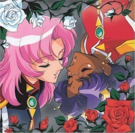 Revolutionary Girl Utena (1997) Revolutionary Girl Utena, Mahō Shōjo, Girls In Love, I Icon, Magical Girl, Anime Demon, Drawing Inspiration, Magazine Cover, Cute Art