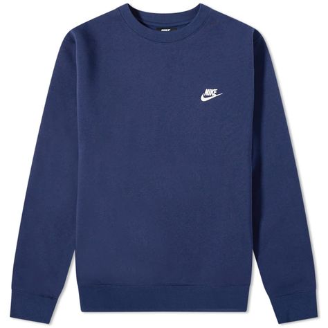 9aa42b31882ec039965f3c4923ce901bdesc51716463ri Nike Crewnecks, Navy Blue Nike, Nike Apparel, Nike Crewneck, Nike Fit, Nike Sweater, Nike Sweatshirts, Blue Nike, Sportswear Brand