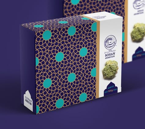 Ardestani Sohan on Packaging of the World - Creative Package Design Gallery Box Sweet Packaging Design, Sweets Packaging, Sweet Box Design, Tea Packaging Design, Luxury Packaging Design, Packaging Food, Tehran Iran, Text Logo Design, Gift Box Design