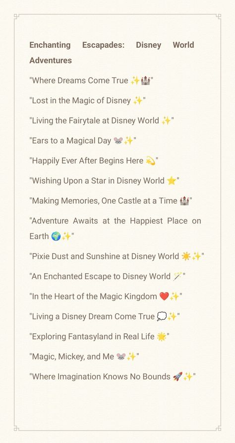 Disney Captions Instagram, Disney World Ears, Disney Live, Birthday Captions, Mickey Mouse Birthday, Disney Lover, Happiest Place On Earth, Disney Dream, Instagram Bio