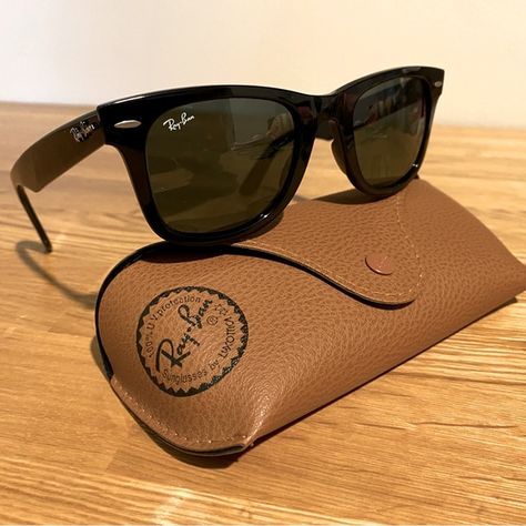 Ray-Ban Classic Wayfarer RB2140 Rayban Glasses Men, Ray Ban Original Wayfarer, Wayfarer Glasses, Ray Ban Wayfarer, Ray Ban Glasses, Mens Glasses, Look On, I Decided, Ray Ban