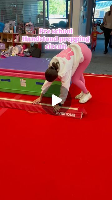 @fyrishgymnasticsclub on Instagram: "Coach Darcie showing us our Pre School Gymnasts handstand circuit! #teamfyrish #gymnastics #preschoolactivities #preschoolgymnastics #toddlergymnastics" Gymnastics Games For Kids, Preschool Gymnastics Lesson Plans, Gymnastics Games, Gymnastics Camp, Toddler Gymnastics, Gymnastics Lessons, Gymnastics Moves, Preschool Gymnastics, Sports Tips