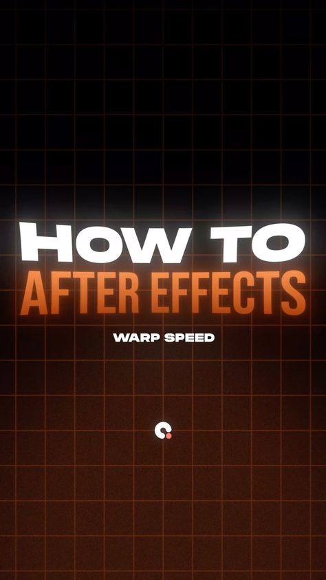 Comment „course“ to learn more from us and get access to our motion masterclass 🔑💚 How to After Effects Part 28 🧡 Warp Speed Effect… | Instagram Design Basics, After Effects, Master Class, Motion Design, Motion, Marketing, Graphic Design, Instagram, Design