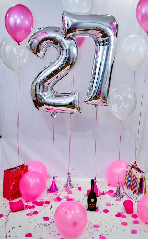 27th Birthday Balloons, 27 Birthday Balloons, Birthday 27 Years Ideas, 27 Th Birthday, 27 Birthday Ideas, 27 Birthday, Best Birthday Wishes Quotes, Happy 27th Birthday, Wedding Room Decorations