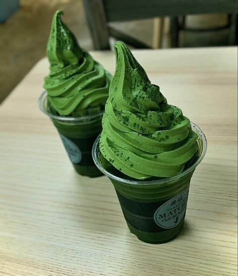 Matcha Treats, Matcha Food, Matcha Snacks, Green Foods, Green Ice Cream, Matcha Lover, Matcha Dessert, Matcha Ice Cream, Green Food