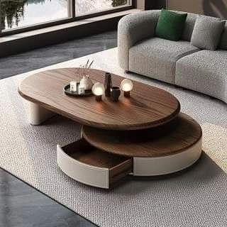 Coffee ☕ table design ideas for home 🏡 . . #centertable #centertables #centertabledesign #centertabledecor #sethiglassplywood #centertablesdesign #coffeetable #coffeetabledecor #coffeetabledesign #coffeetableideas #interior #fypシ゚viralシfypシ゚viralシalシ #explorepost #viralpost #bollywoodmusic #anantambani #bainganbhartarecipe #chinesefood #stockmarkettoday Wood Oval Coffee Table, Center Table Design, Oval Wood Coffee Table, Table 13, Sofa Couch Design, Centre Tables, Extendable Coffee Table, Coffee Table Solid, Colourful Living Room Decor