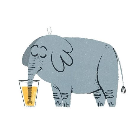 . . . . #elephant #orangjuice #drink #cartoon #illustratorsoninstagram #tekening #illustratie #dessin #illustrationjeunesse #illustrator… Drink Cartoon, Illustration Animals, Elephant Illustration, Animals Illustration, Elephant Drawing, Mid Century Illustration, 강아지 그림, Kids Illustration, 카드 디자인