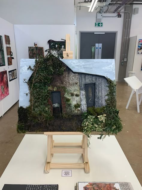 Nature Final Piece Gcse Art, Places And Spaces Gcse Art Final Piece, Final Outcome Art Gcse, A Level Art Final Piece Architecture, Final Art Project Ideas High Schools, Art Final Piece Gcse, Gcse Final Piece Art, Final Piece Art Gcse, Gcse Art Final Piece Grade 9