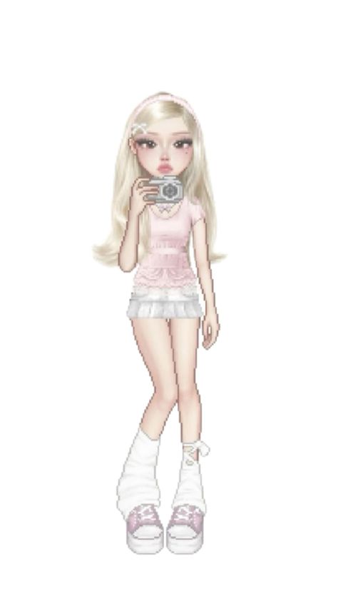 Everskies Fits, Bratz Inspired Outfits, Fashion Gal, Cute Games, Virtual Fashion, Cute Art Styles, Girly Fashion, Cute Fits, الرسومات اللطيفة