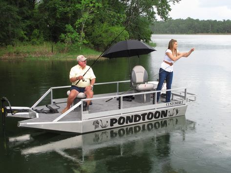 Electric Pontoon Boat, Alaska Cake, Jon Boat Fishing, Pond Boat, Mini Pontoon Boats, Small Pontoon Boats, Fishing Pontoon Boats, Duck Hunting Boat, Pontoon Boat Accessories