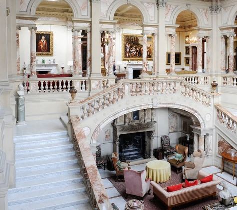 Tours and Grounds | Gosford House | East Lothian | Scotland Gosford House, Tiled Fireplaces, Gosford Park, House Scotland, Chateau House, Scottish Homes, British Interior, Neoclassical Architecture, Rich Home