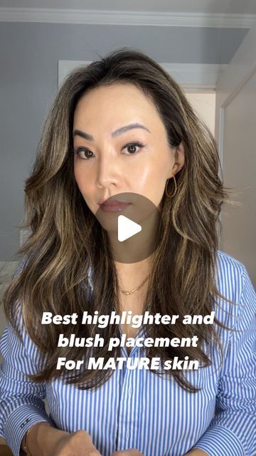 Highlighter And Blush, Highlighter Placement, Jessica Lee, Best Highlighter, Long Faces, K Beauty, Highlighter, Skin Makeup, Makeup Tips